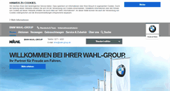 Desktop Screenshot of bmw-wahl.de