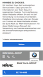 Mobile Screenshot of bmw-wahl.de